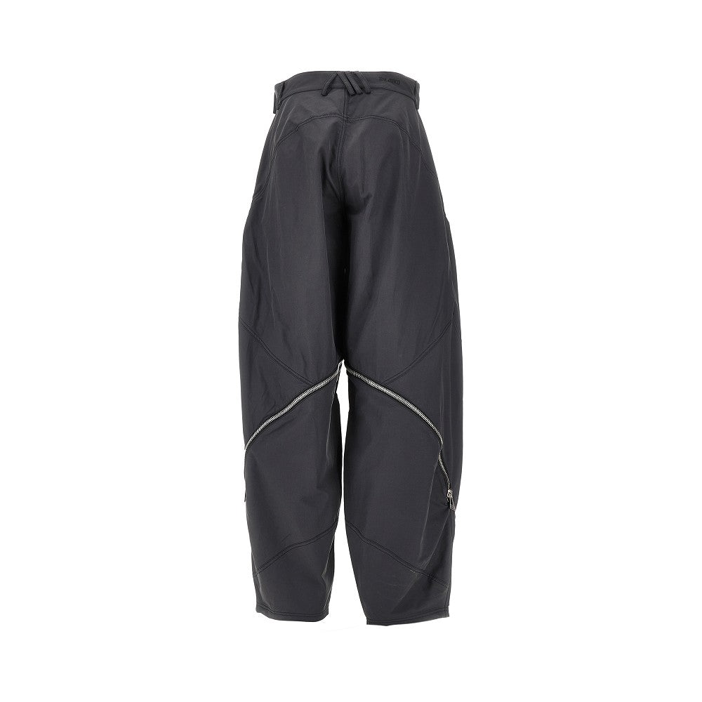 Zippers parachute pants
