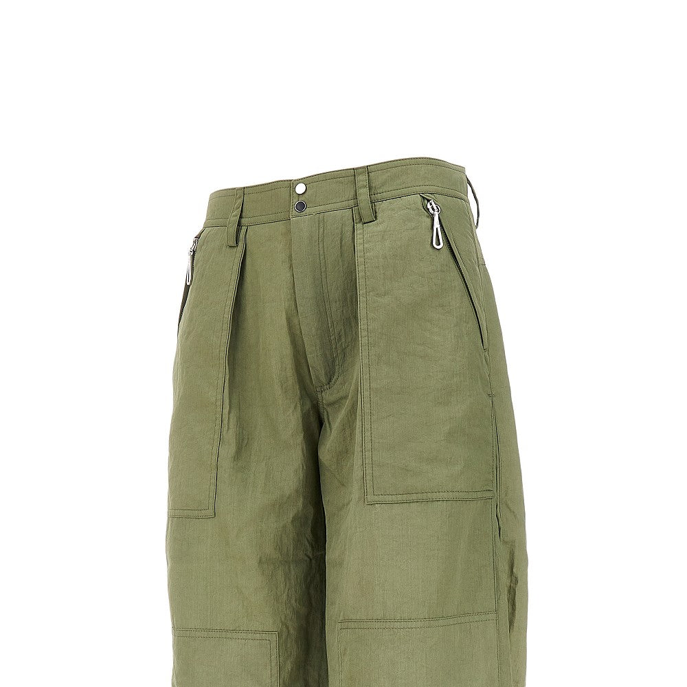 Nylon parachute pants