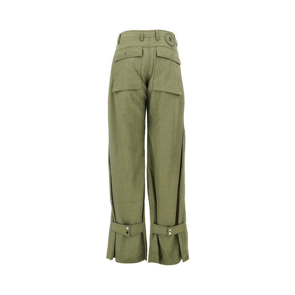 Nylon parachute pants