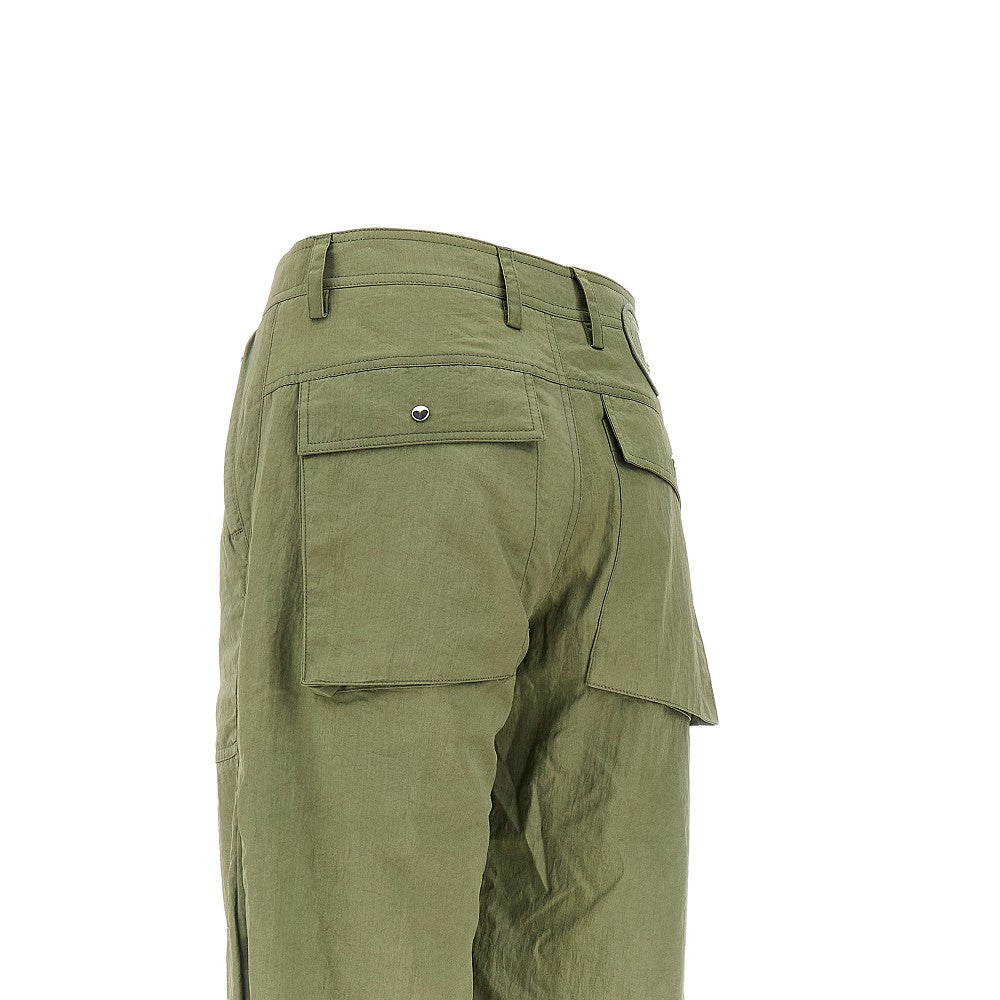 Nylon parachute pants