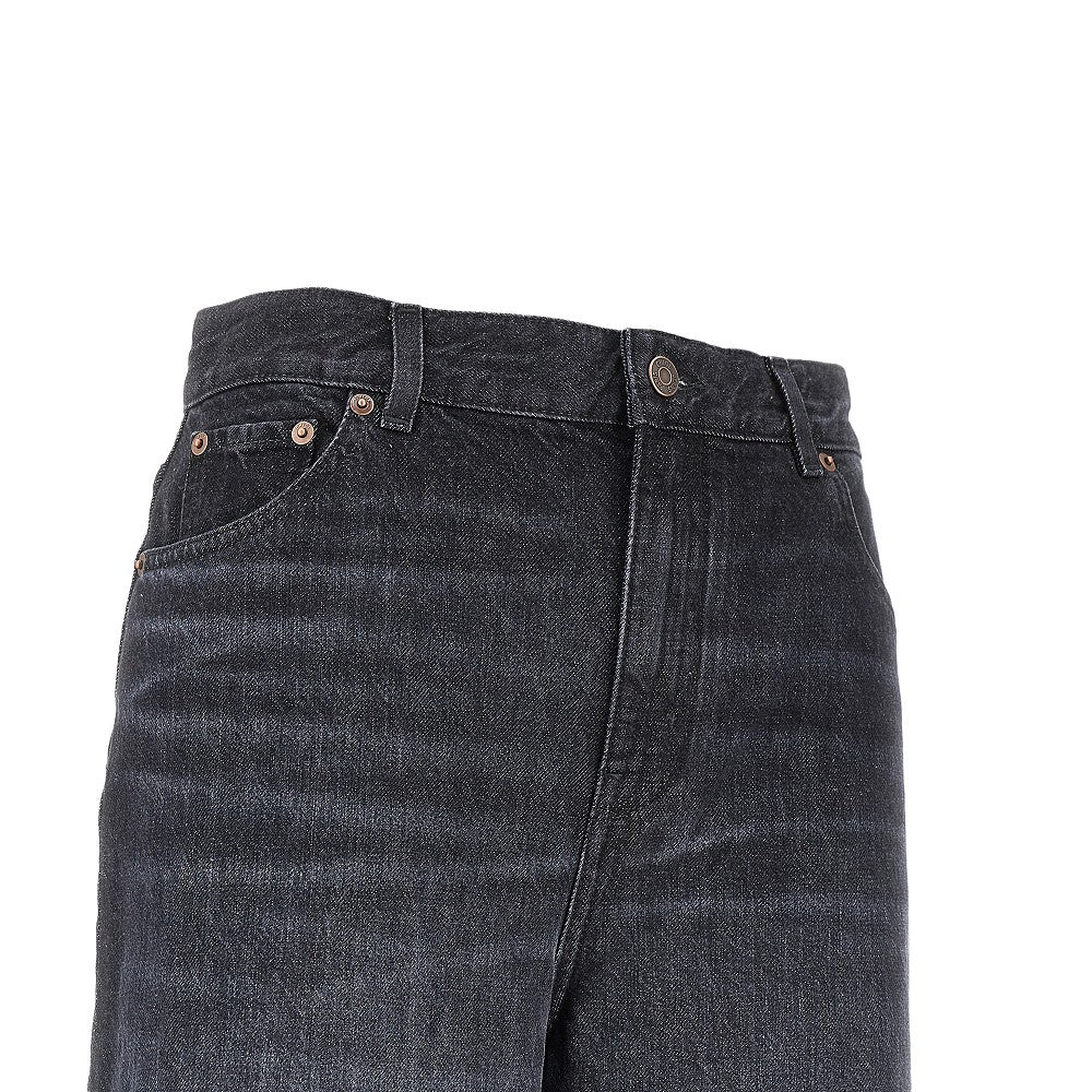 Jeans ampi a vita alta