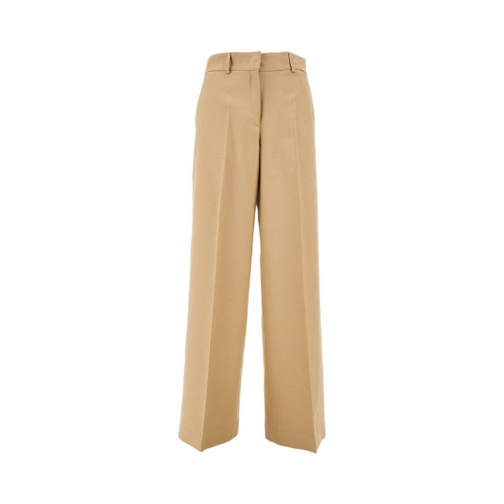 Pantalone ampio in misto viscosa