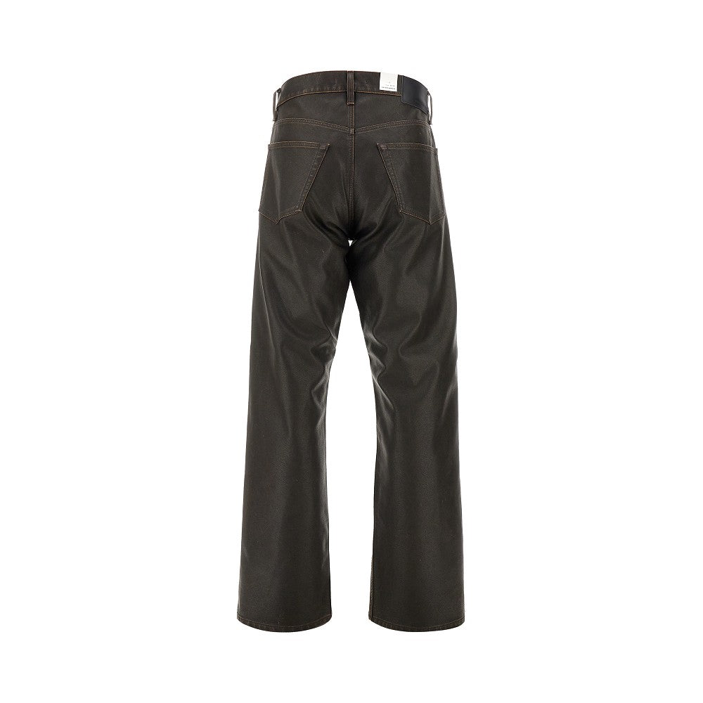 Faux leather Loose Fit pants