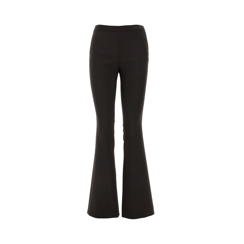 'Oblique' stretch wool pants
