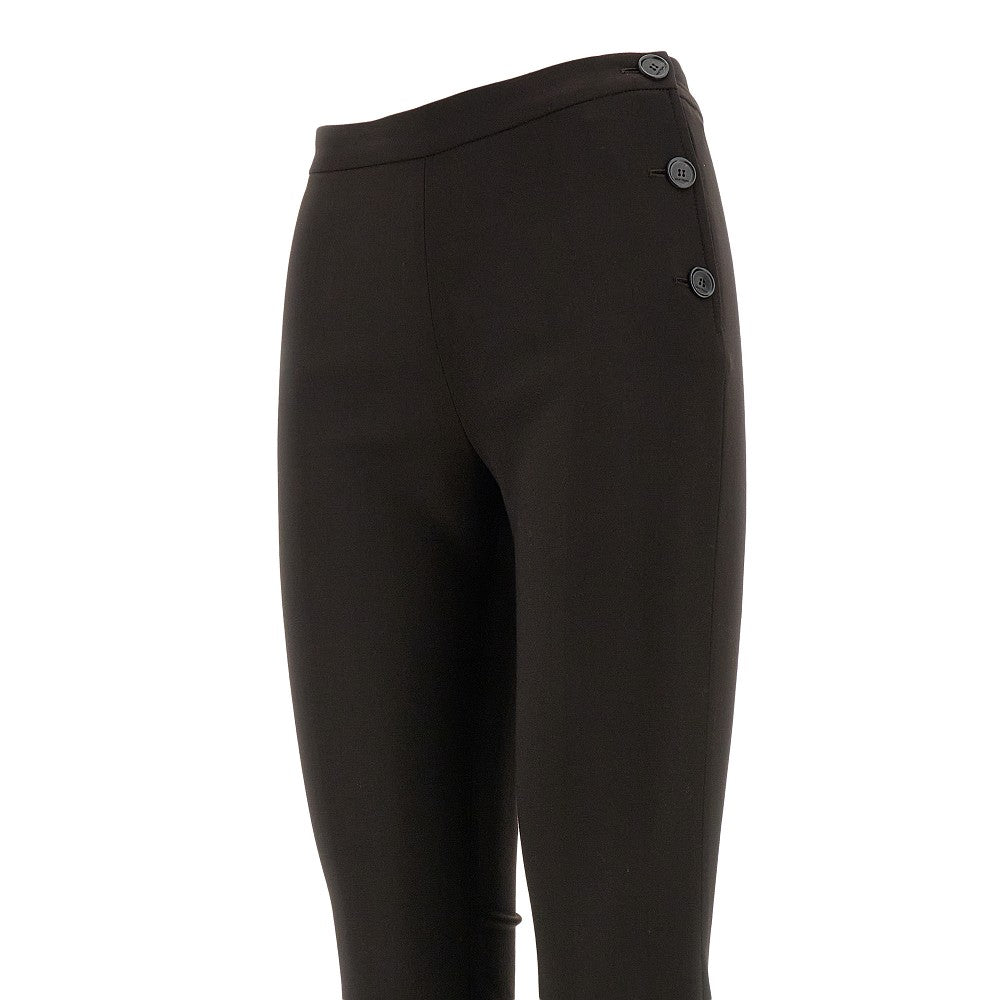 'Oblique' stretch wool pants