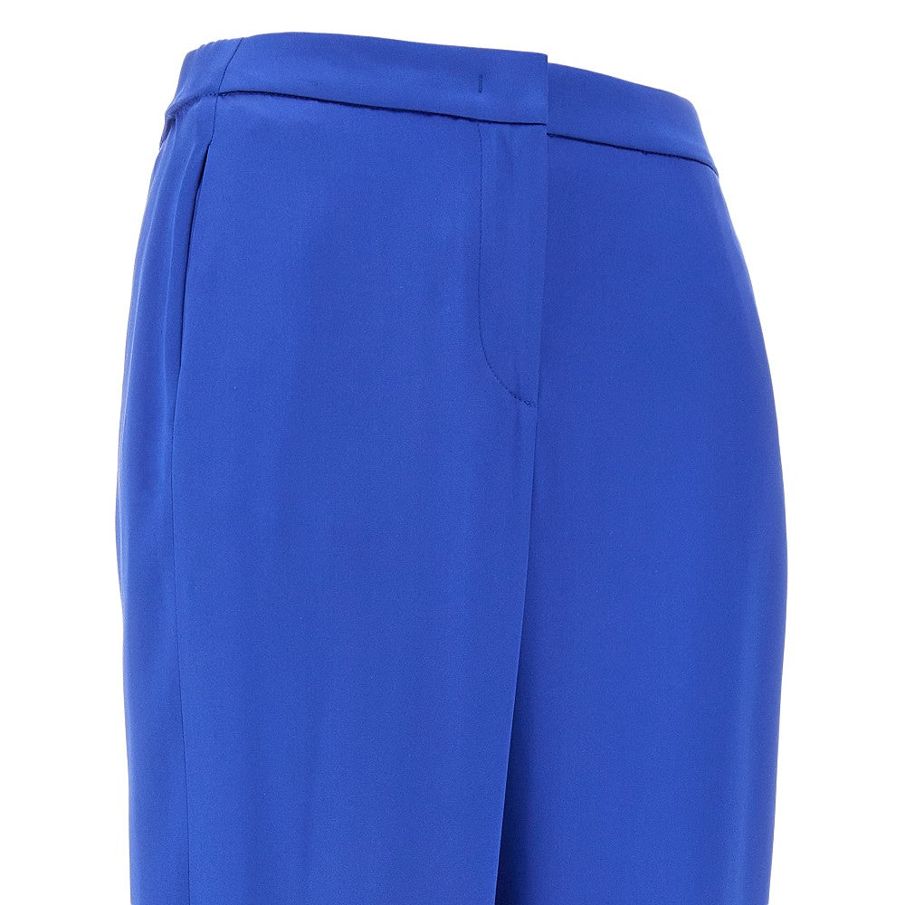Silk satin trousers