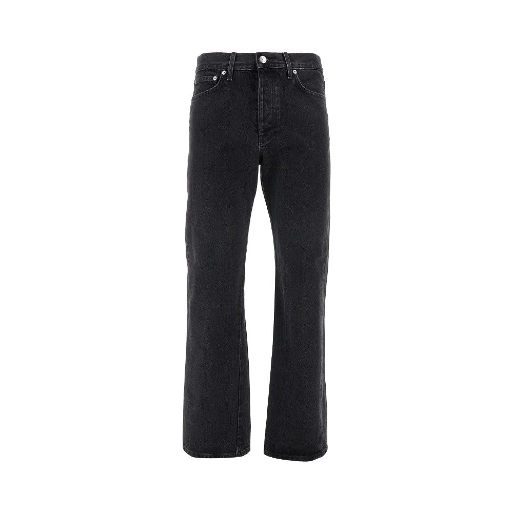 Straight Twist denim pants