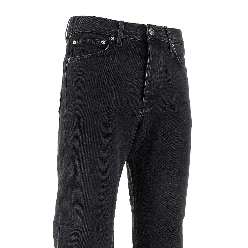 Straight Twist denim pants