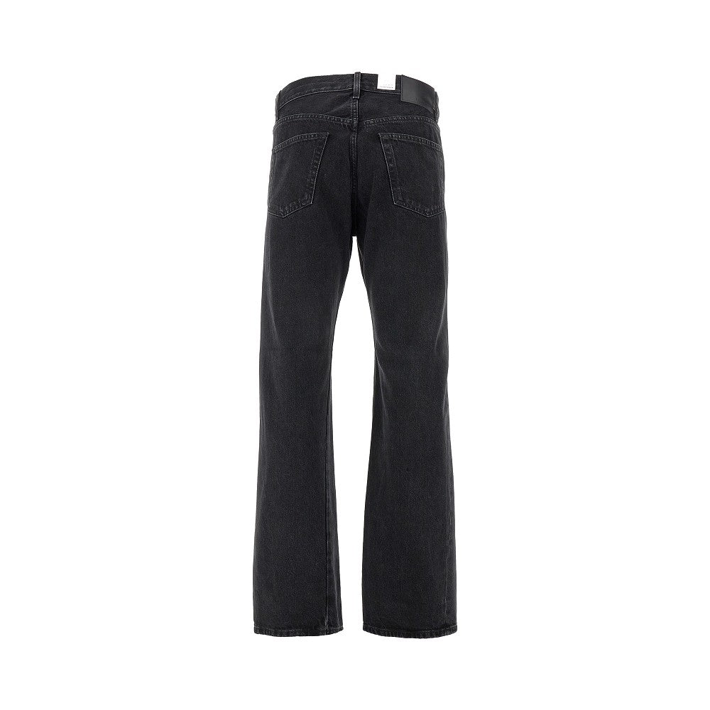 Straight Twist denim pants