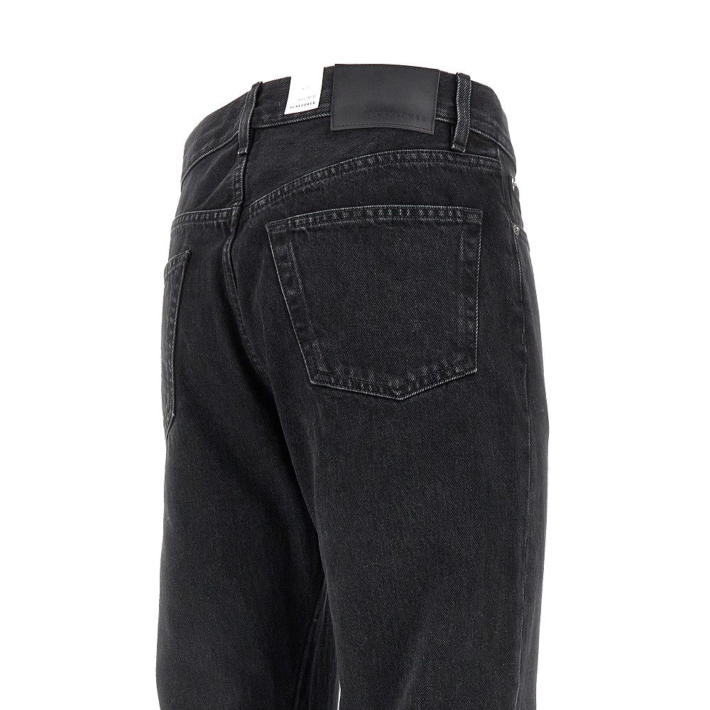 Straight Twist denim pants