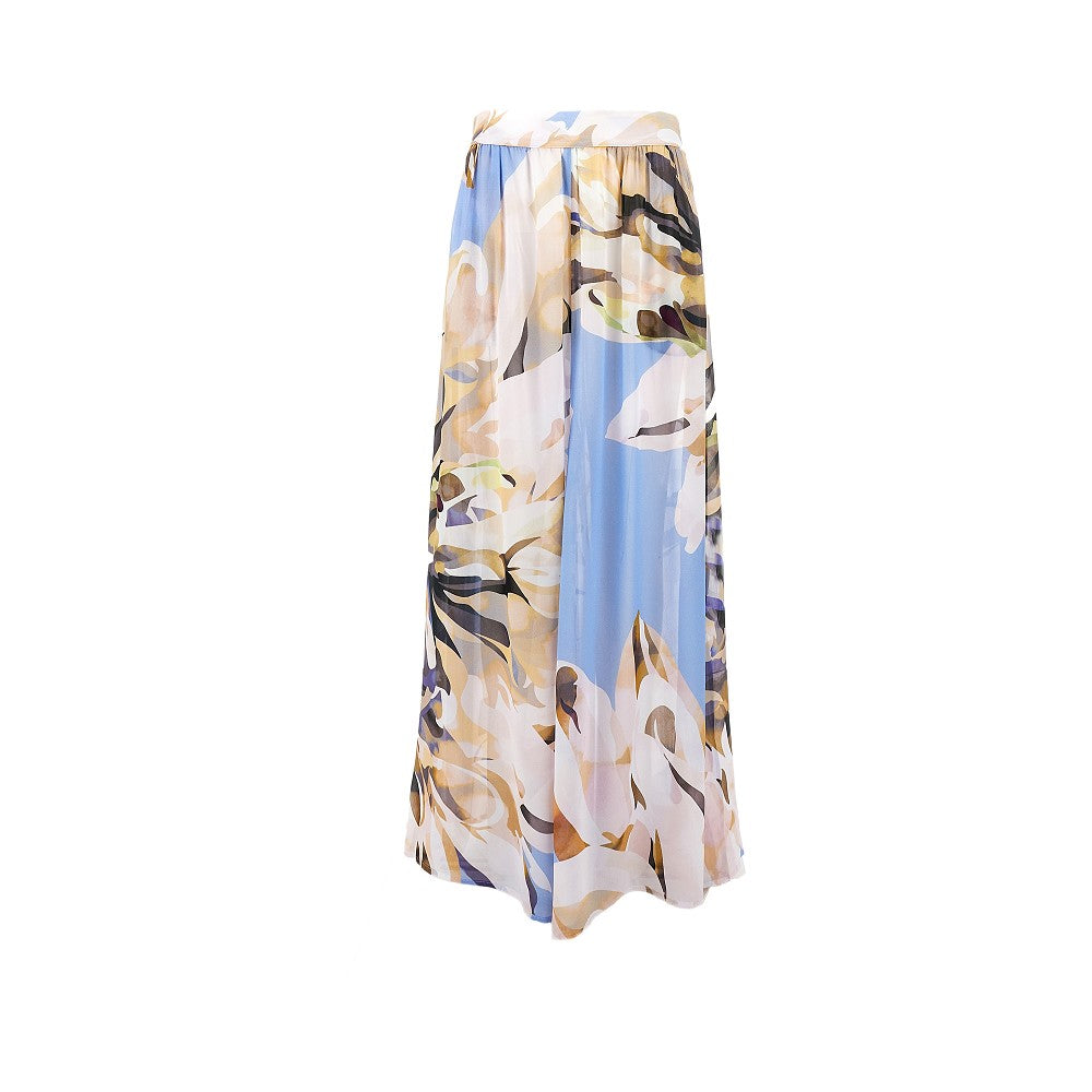 Pantalone ampio 'Pilar' in georgette