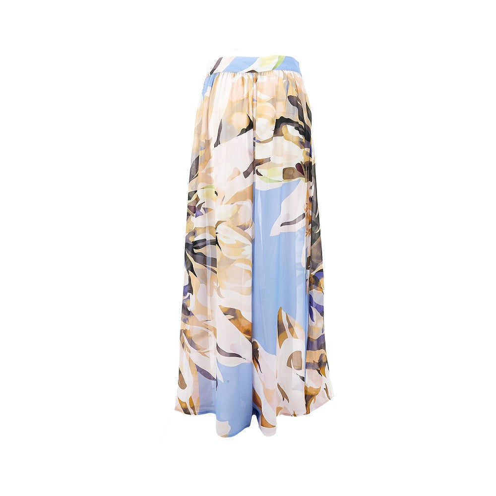 Pantalone ampio 'Pilar' in georgette