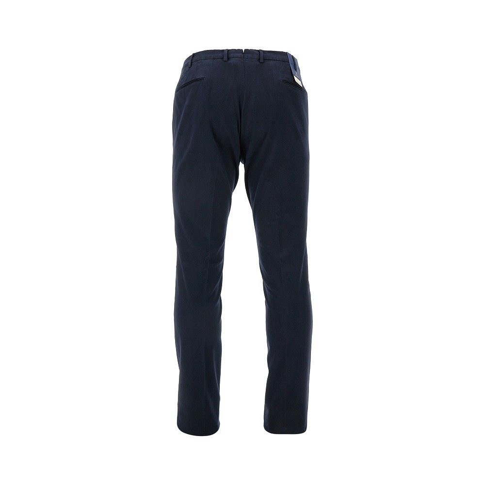 Stretch gabardine trousers