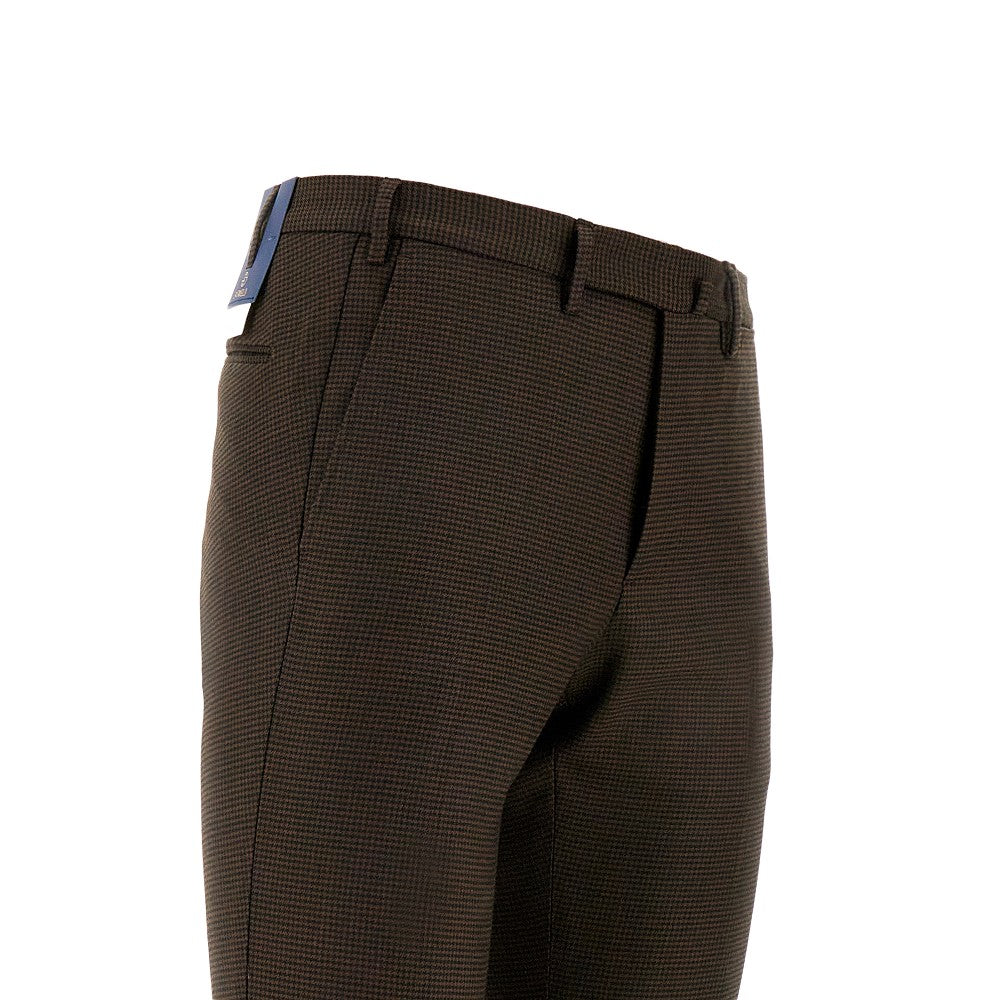 Pantalone in misto lana pied de poule