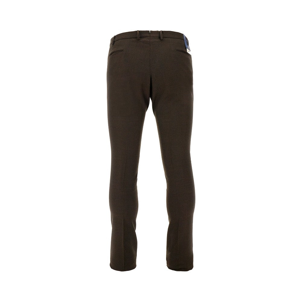 Pantalone in misto lana pied de poule