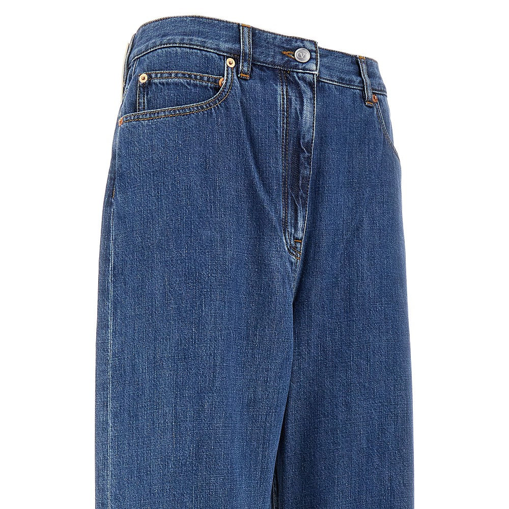 Cotton and lyocell Baggy Fit jeans