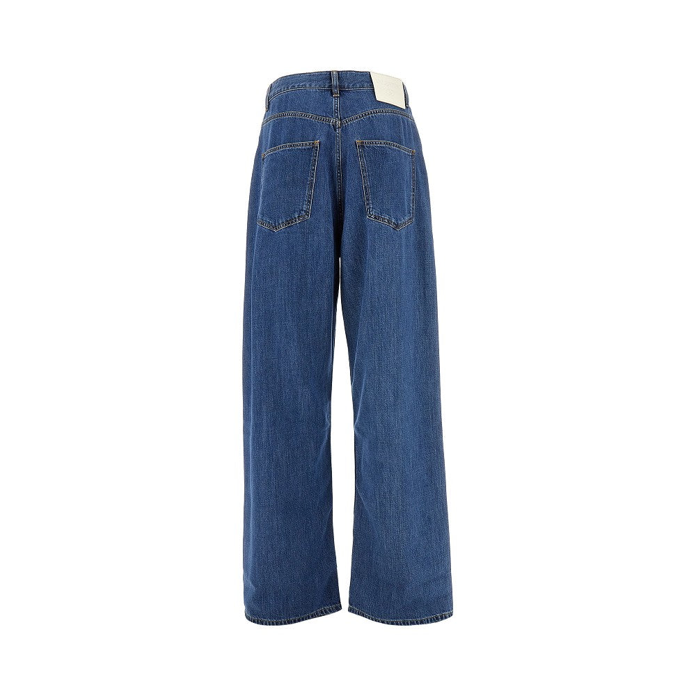 Cotton and lyocell Baggy Fit jeans
