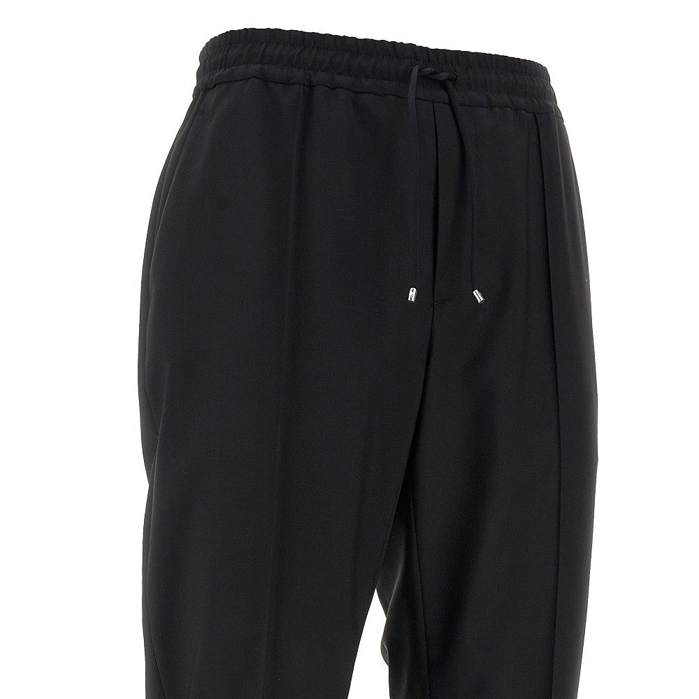 Pantalone in lana e mohair con coulisse