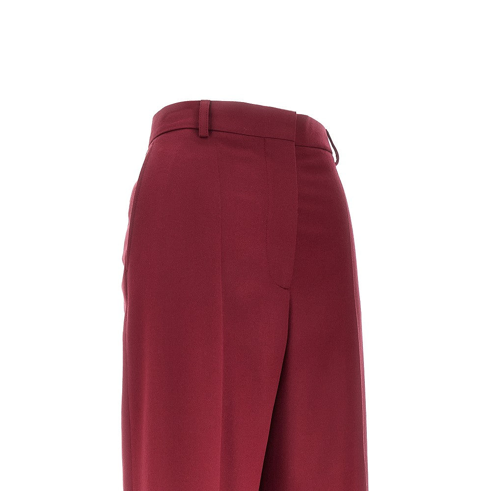 Pantalone Loose Fit in lana