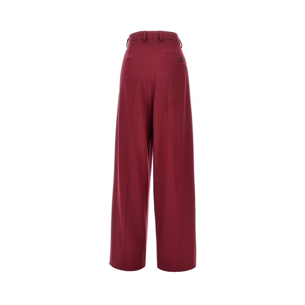 Pantalone Loose Fit in lana