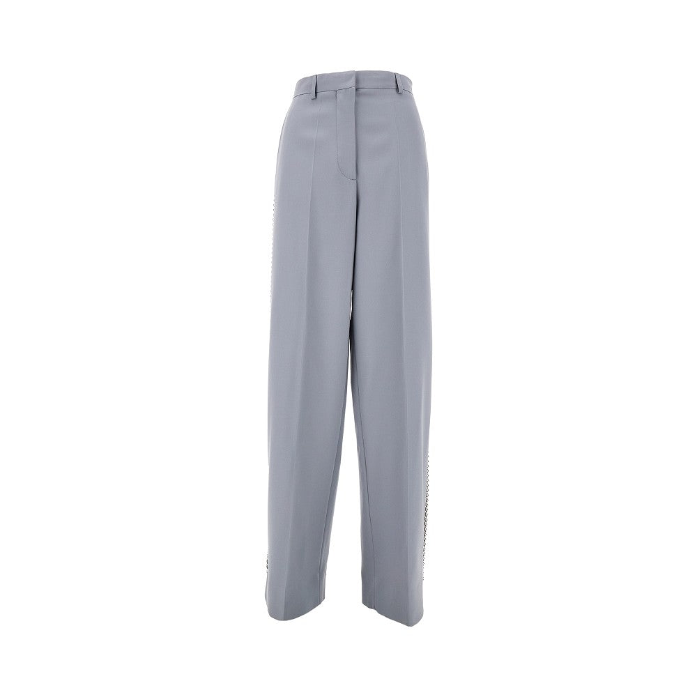 Pantalone Loose Fit con dettagli catena