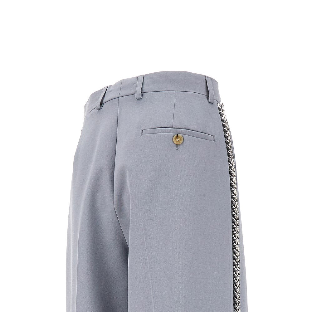 Pantalone Loose Fit con dettagli catena