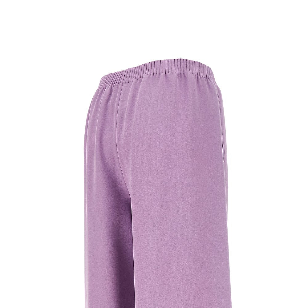 Pantalone palazzo in cady di seta