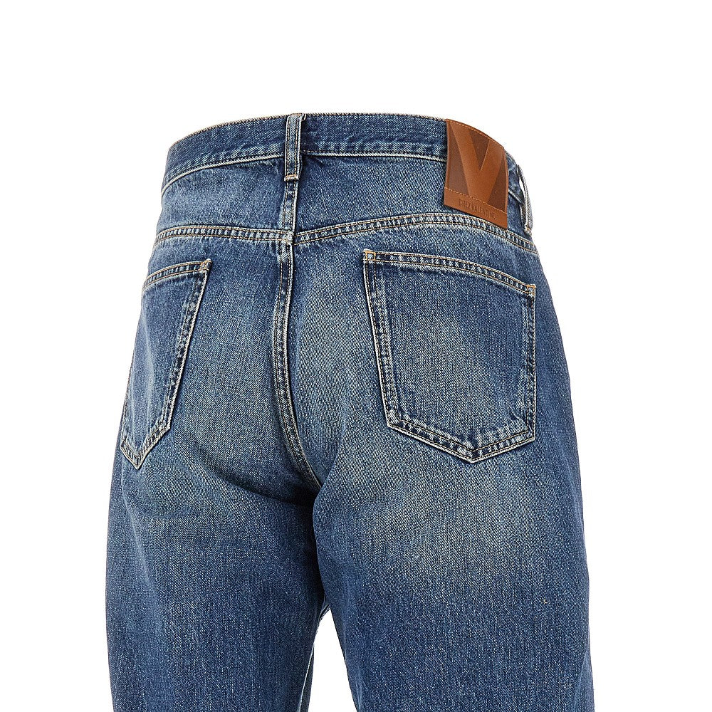 Jeans a gamba dritta 'Chez Valentino'