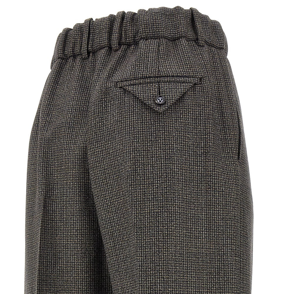 Pantalone in lana pied-de-poule