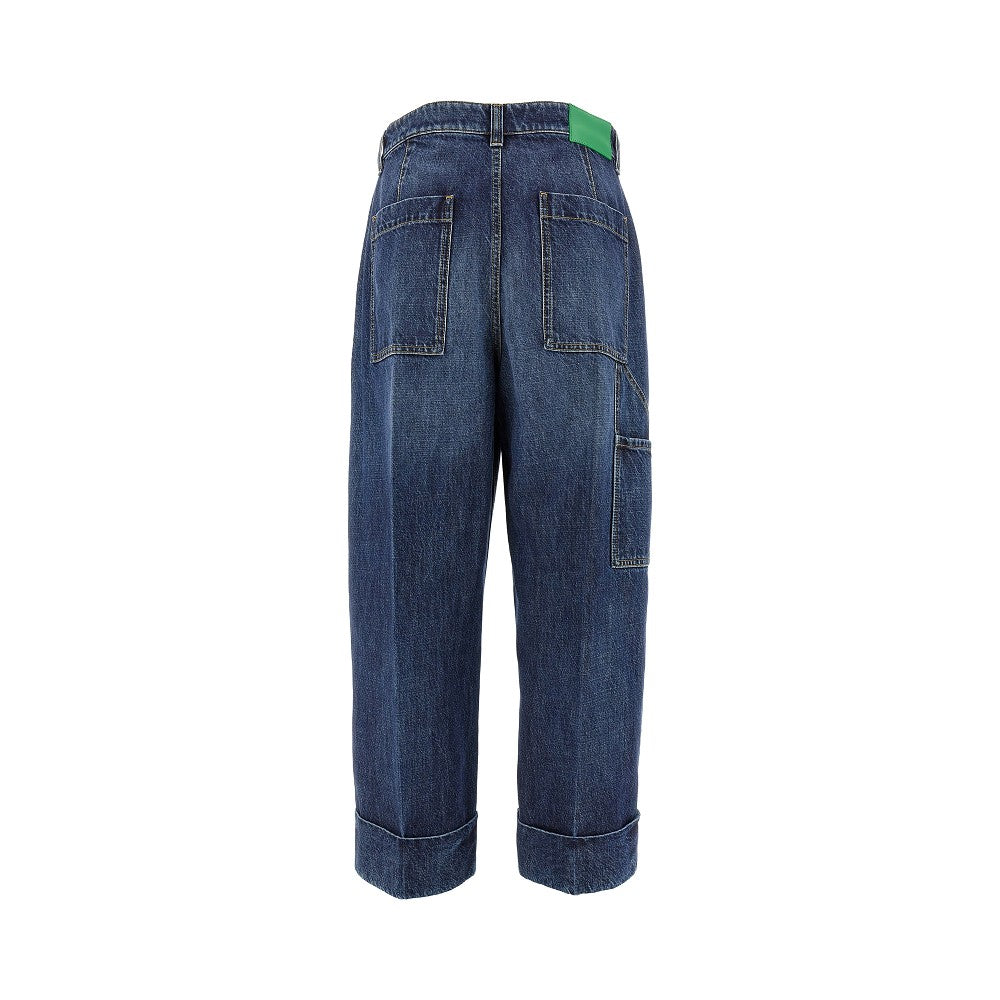 Jeans Loose Fit con risvolto