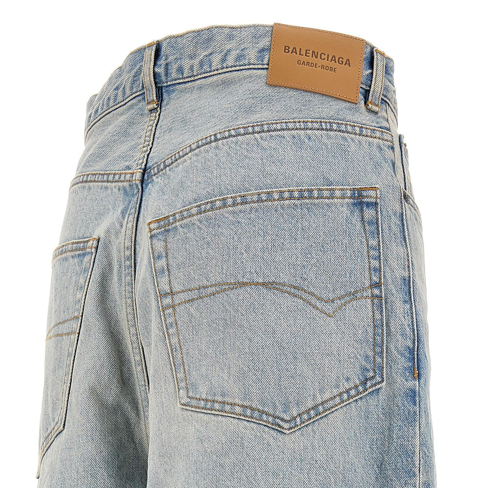 Pantalone Baggy in denim giapponese