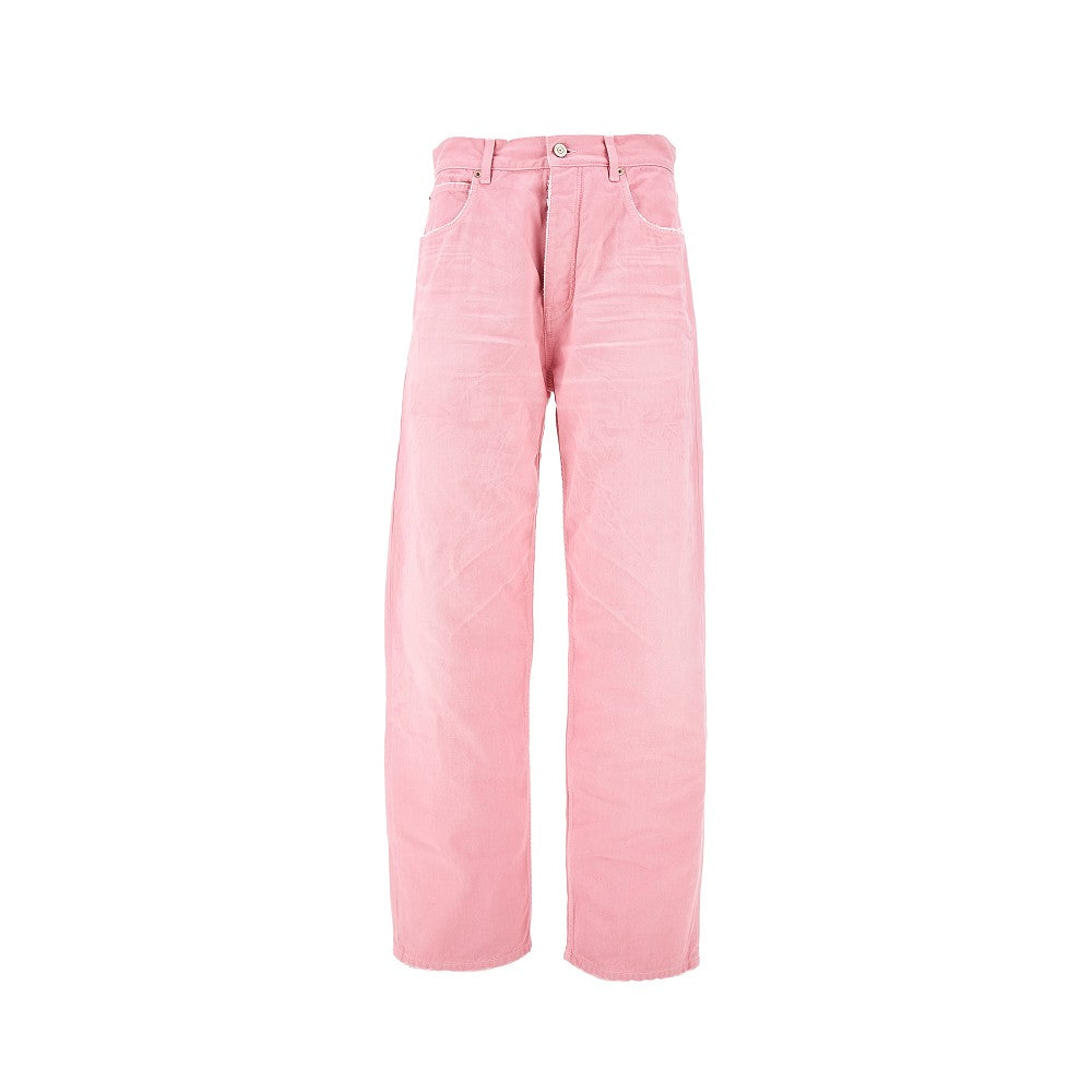 Jeans Loose Fit con effetto used