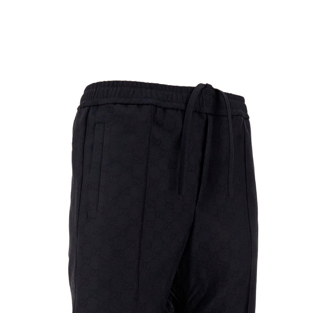 Pantalone in tessuto jacquard GG