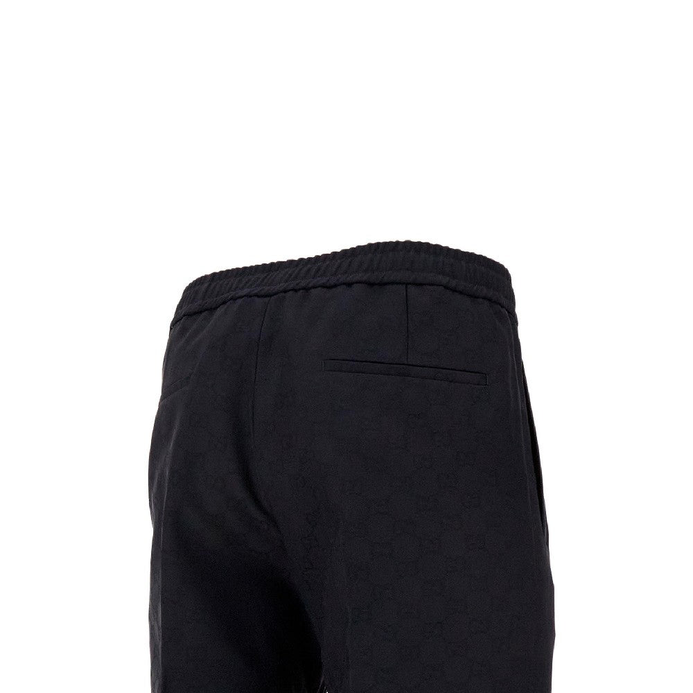 Pantalone in tessuto jacquard GG