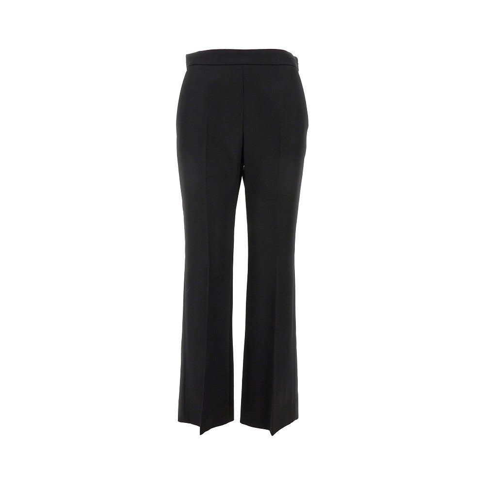 Pantalone cropped in gabardine