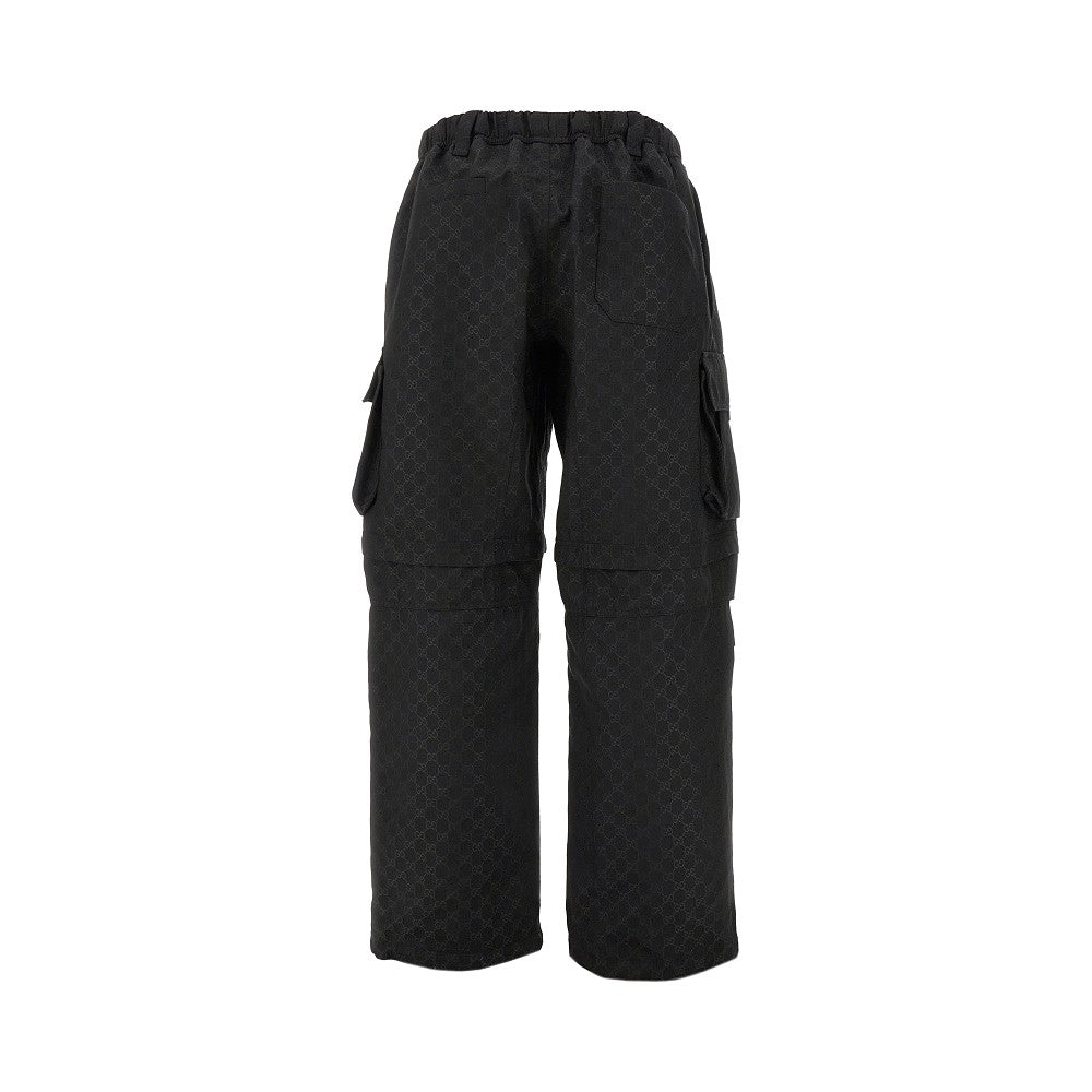 Pantalone cargo in tela GG