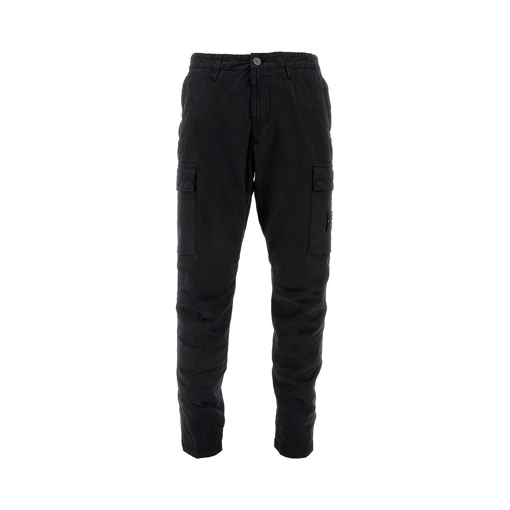 Pantalone cargo in cotone stretch