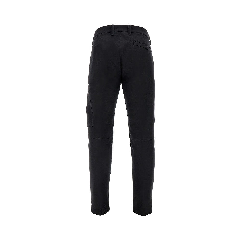 Pantalone affusolato in gabardine
