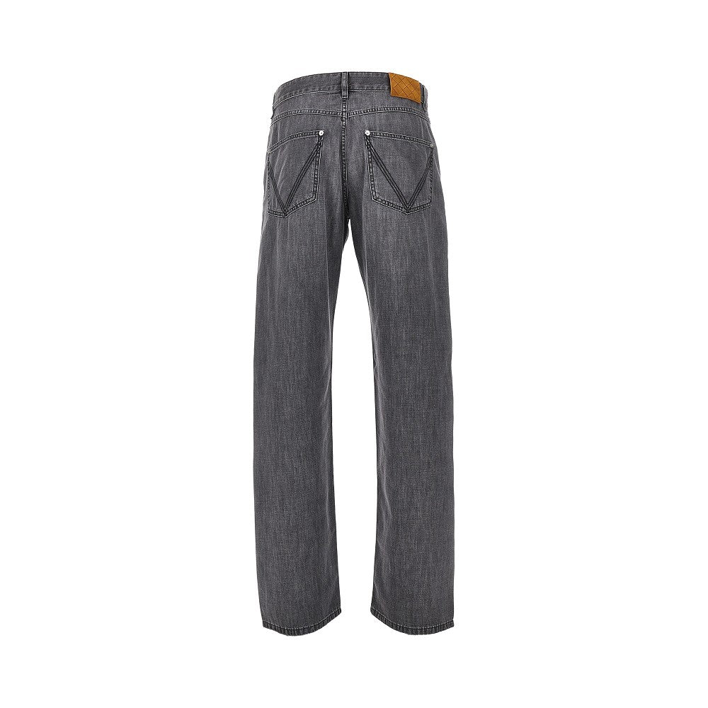 Jeans a gamba dritta Vintage Black