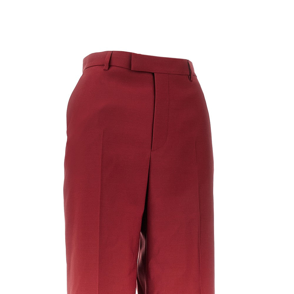 Pantalone oversize in lana