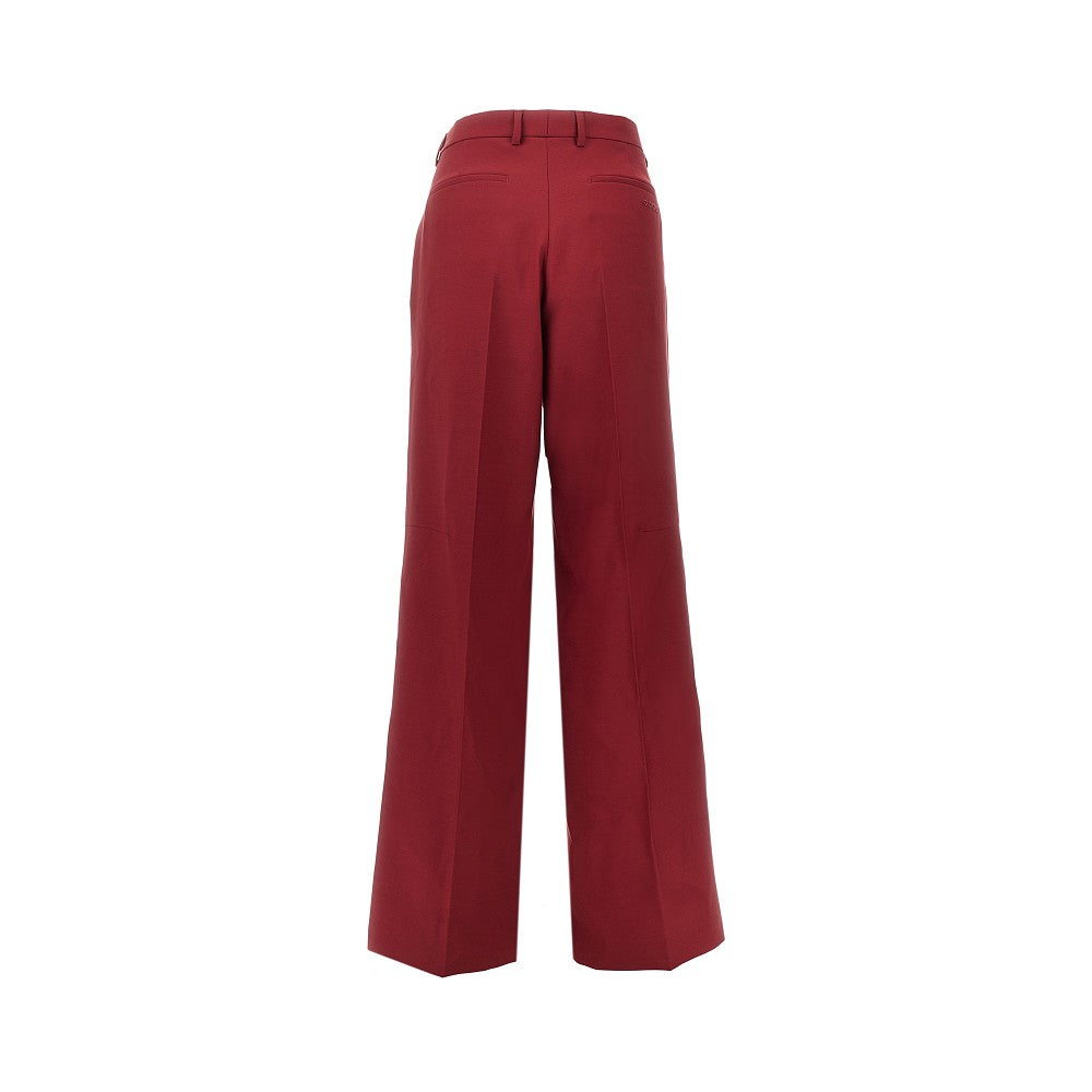 Pantalone oversize in lana