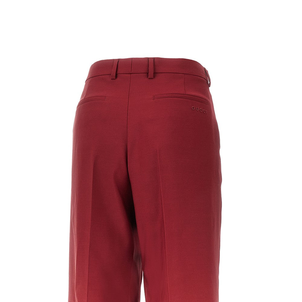 Pantalone oversize in lana