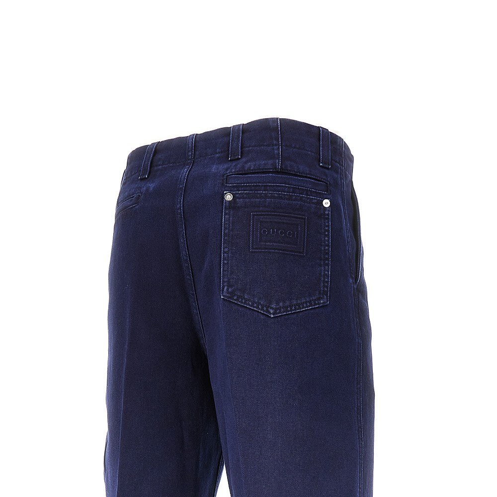 Cotton denim jeans