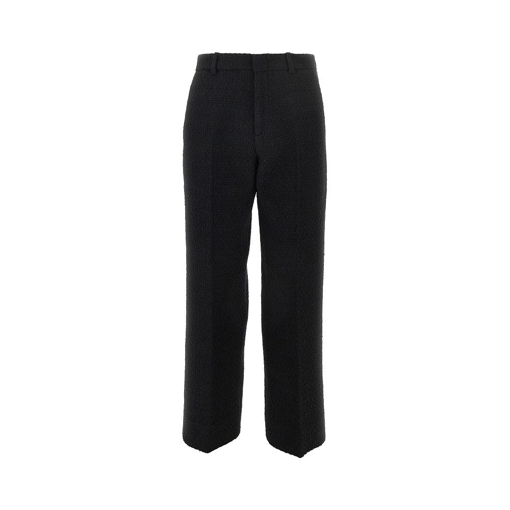 Pantalone in misto lana bouclé