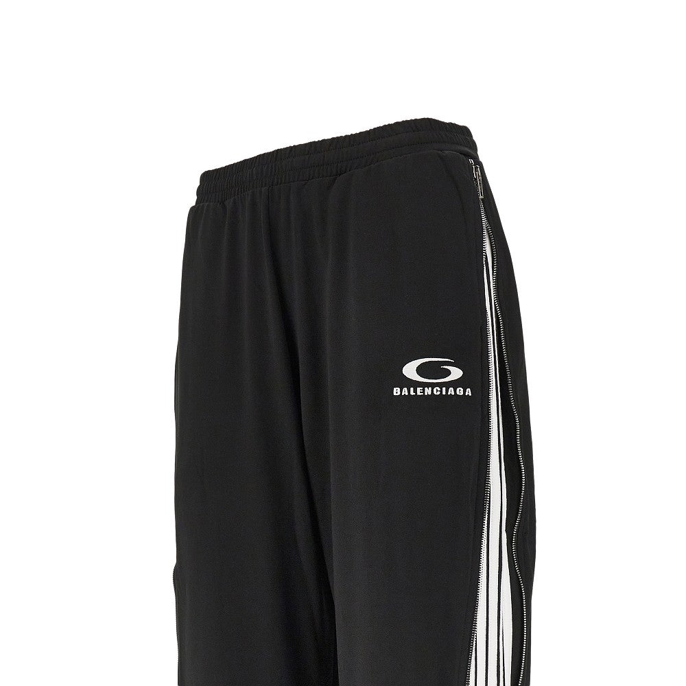 Track pants con zip laterali