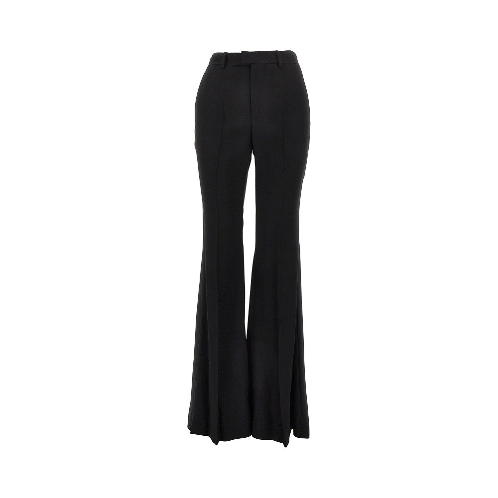 Pantalone svasato in viscosa