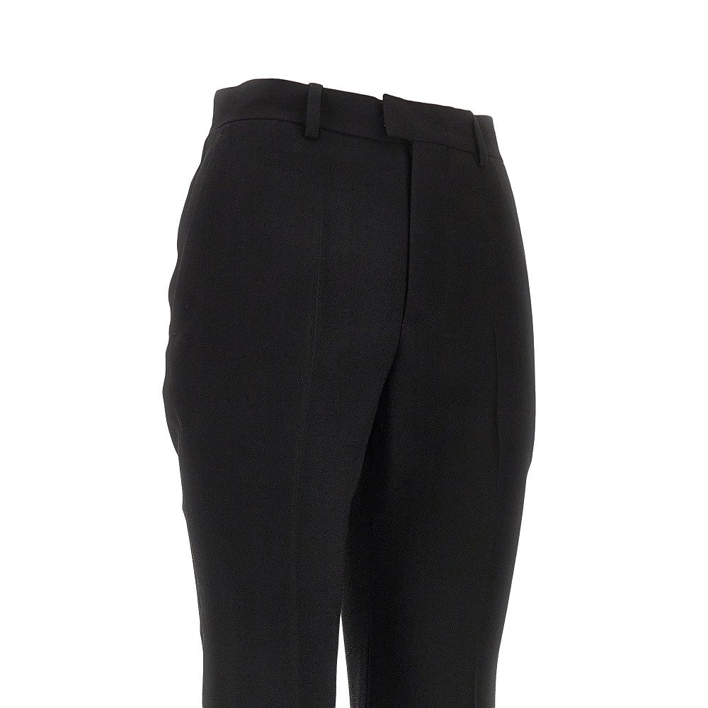 Pantalone svasato in viscosa