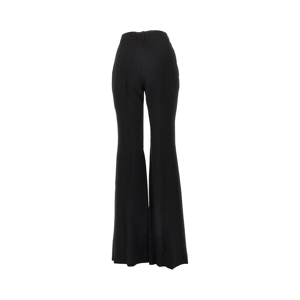 Pantalone svasato in viscosa