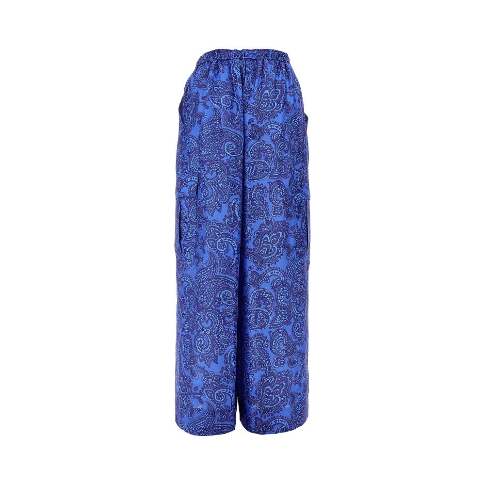 Pantalone ampio in seta 'Ottie'