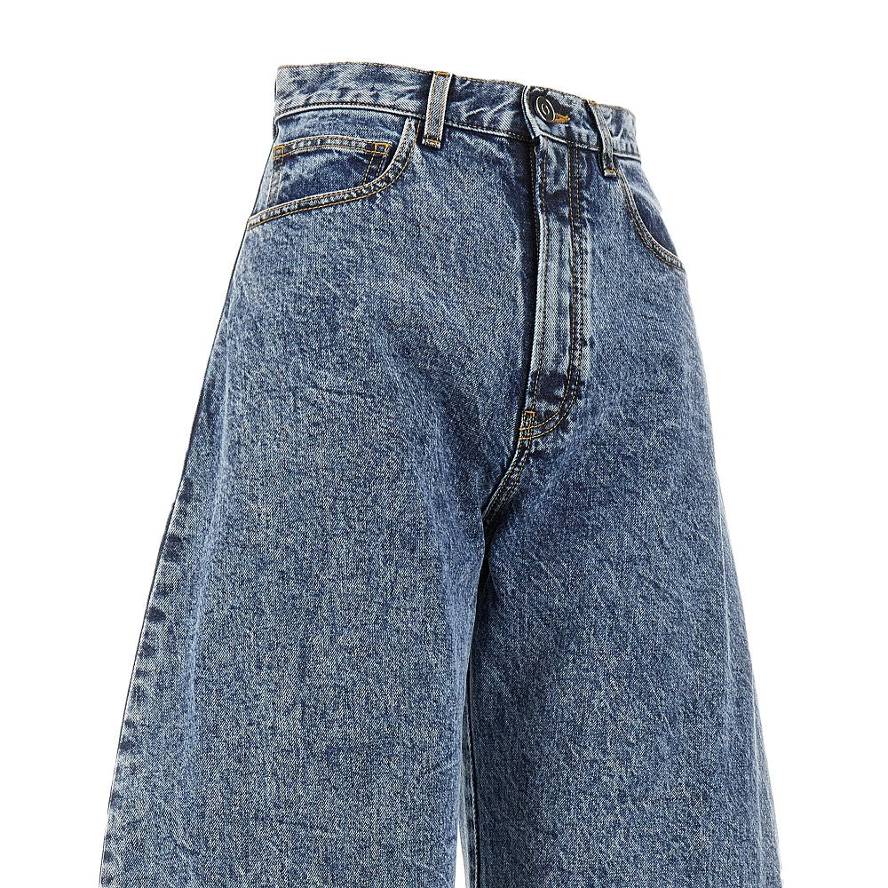 Snow Denim rounded jeans